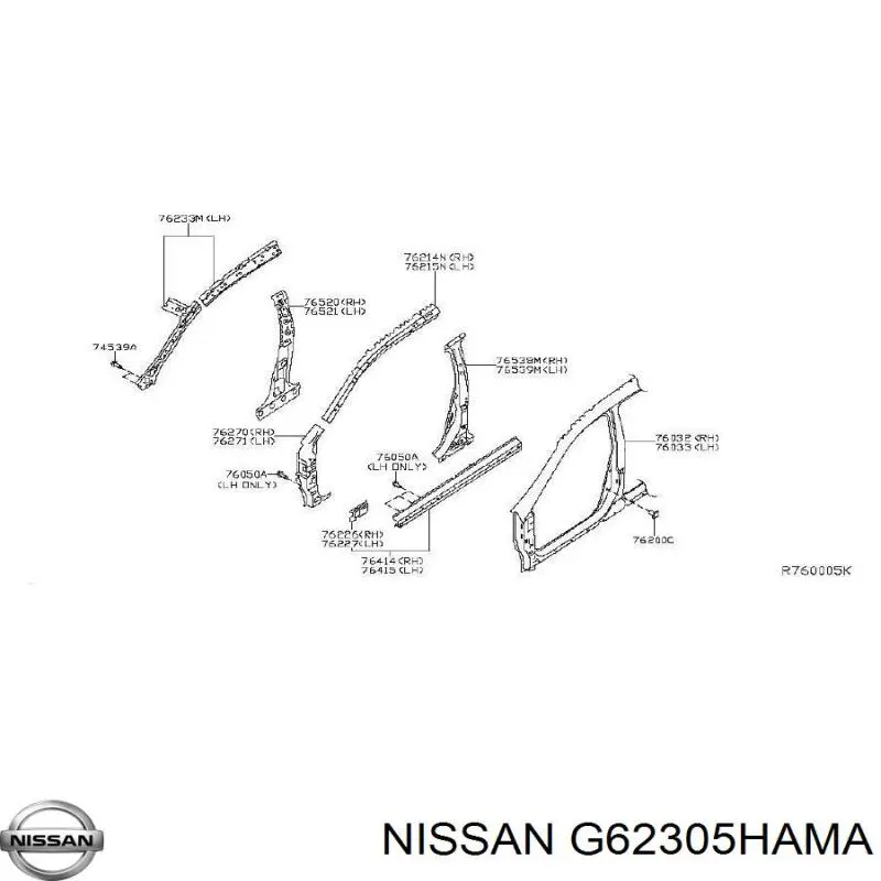 G62305HAMA Nissan/Infiniti 