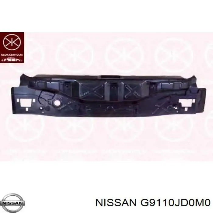 Панель багажного отсека задняя G9110JD0M0 Nissan