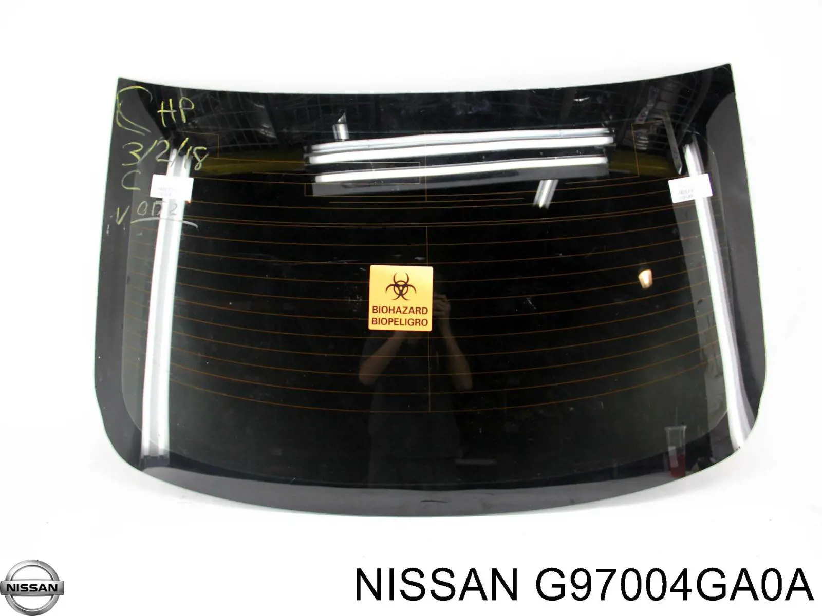 G97004GA0A Nissan/Infiniti Автомобильное стекло заднее