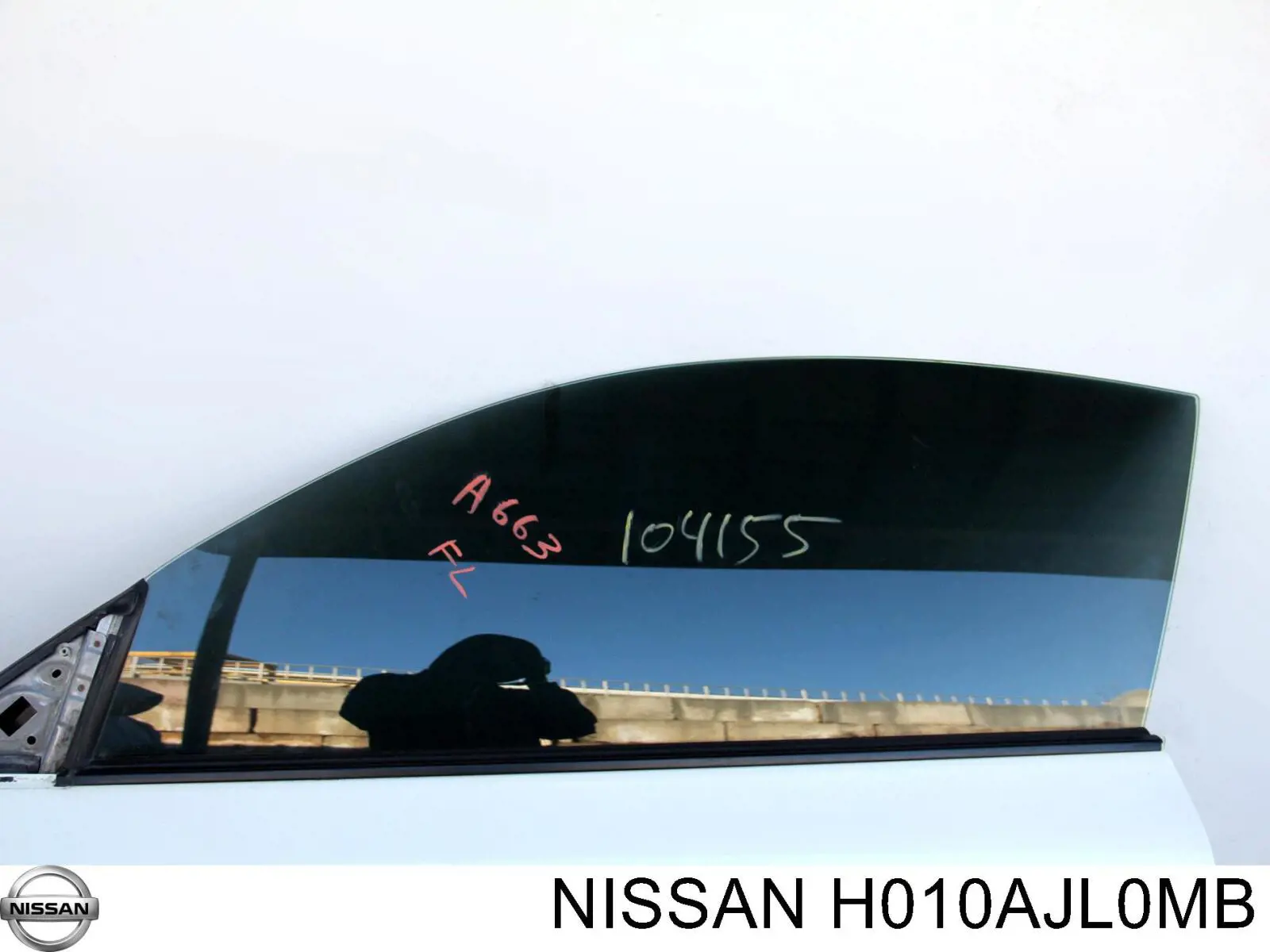 Дверь передняя левая H010AJL0MB Nissan/Infiniti