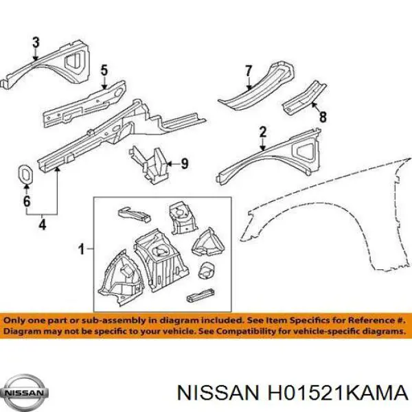  H01521KAMA Nissan