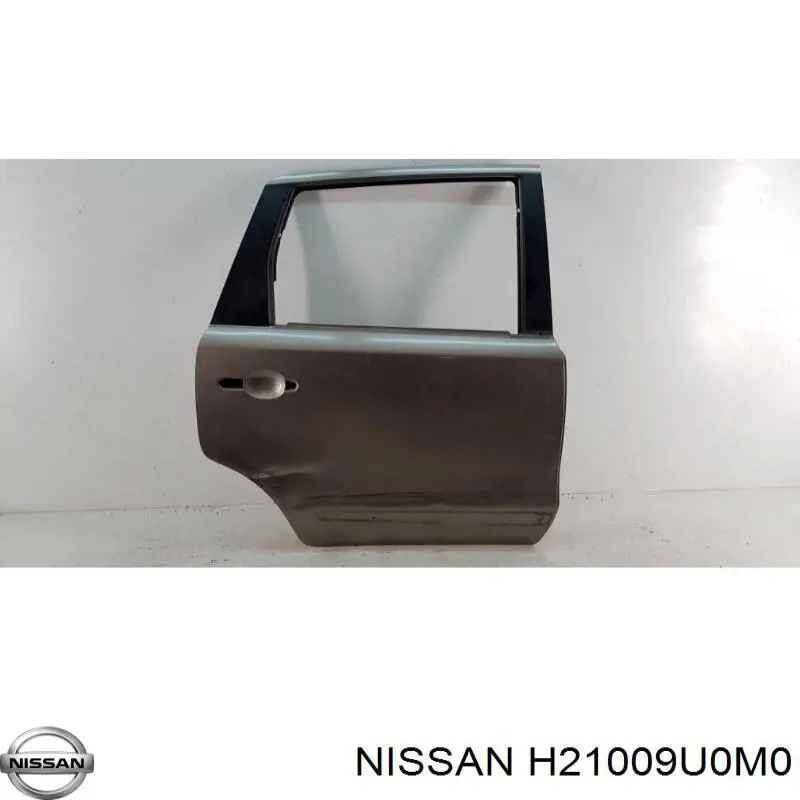 Porta traseira direita para Nissan Note (E11)