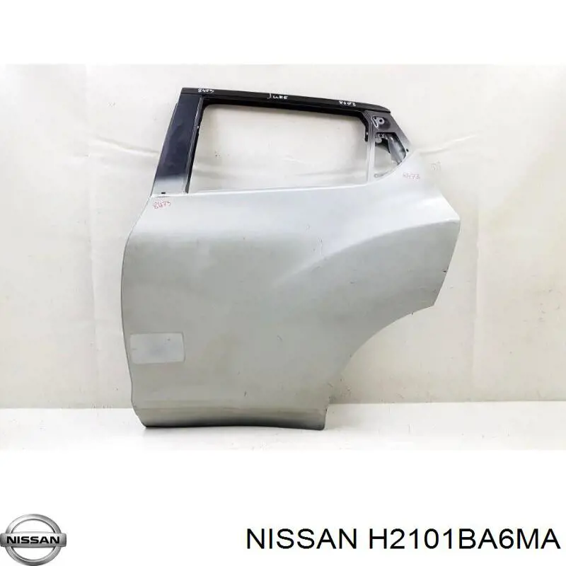 Porta traseira esquerda para Nissan JUKE (F15E)