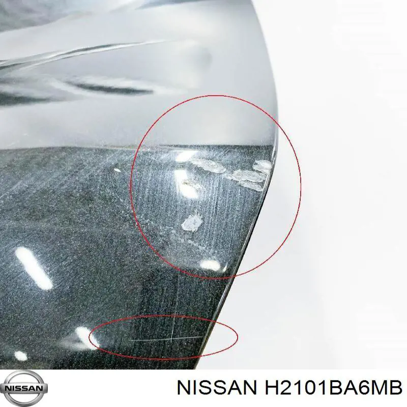 Дверь задняя левая H2101BA6MB Nissan