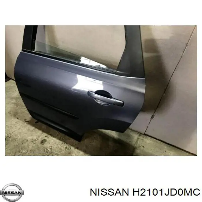 Дверь задняя левая H2101JD0MC Nissan