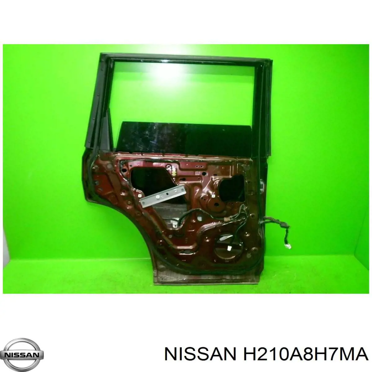 Дверь задняя левая H210A8H7MA Nissan/Infiniti