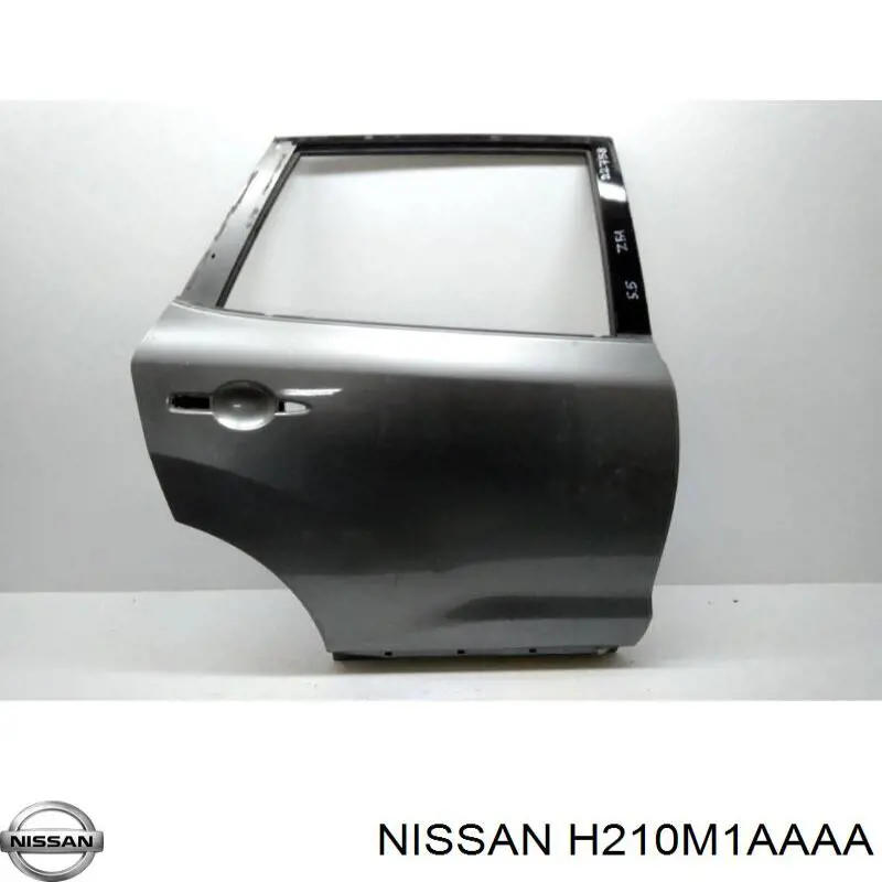 Porta traseira direita para Nissan Murano (Z51)