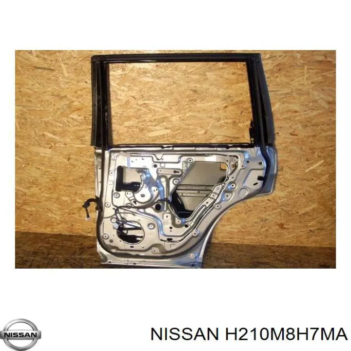 Купить H210M8H7MA Nissan/Infiniti Дверь задняя в сборе