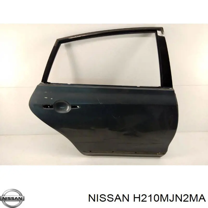 Porta traseira direita para Nissan Teana (J32)