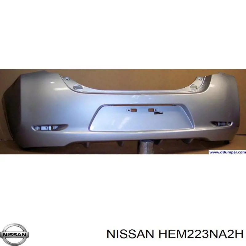 Задний бампер HEM223NA2H Nissan/Infiniti