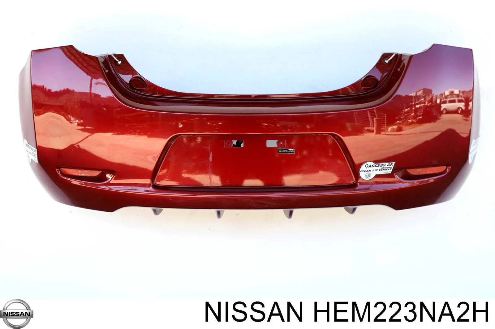 HEM223NA2H Nissan бампер задний