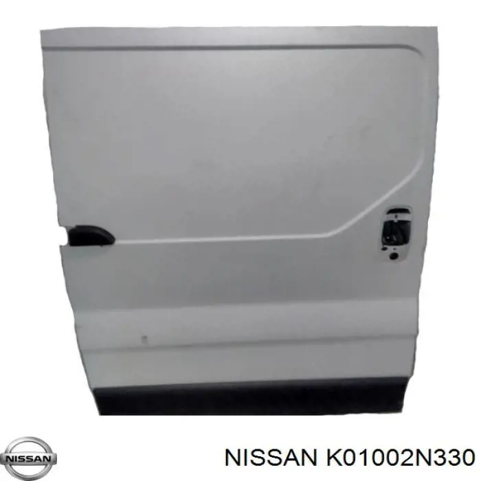 Дверь задняя (багажная 3/5-я (ляда) Nissan K01002N330
