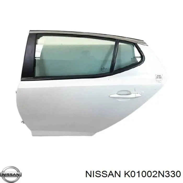 Задняя дверь на Nissan Almera I N15
