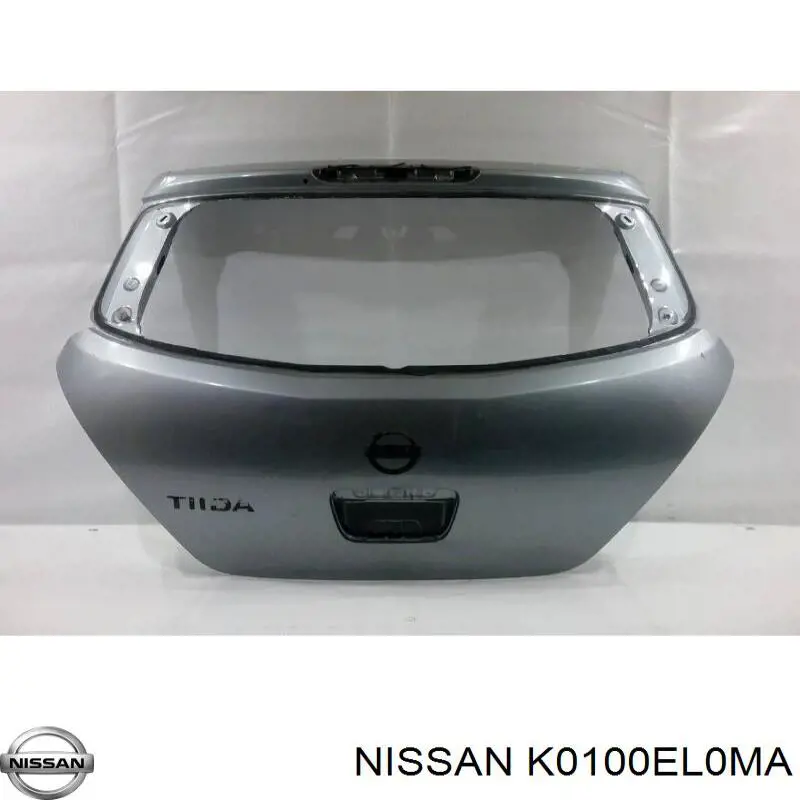 K0100EL0MA Nissan дверь задняя (багажная 3/5-я (ляда)