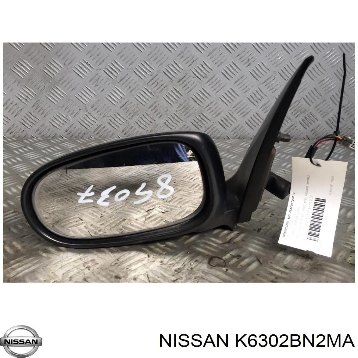 Левое боковое зеркало K6302BN2MA Nissan