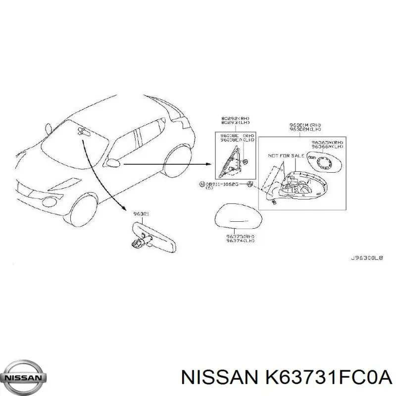 K63731FC0A Nissan/Infiniti