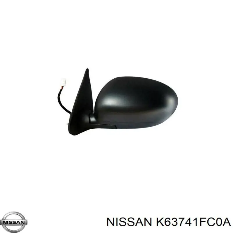 Накладка левого бокового зеркала Nissan/Infiniti K63741FC0A цена, от 16.64 USD