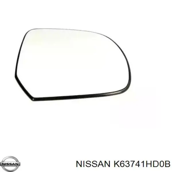 Купить K63741HD0B Nissan/Infiniti Накладка водительского зеркала