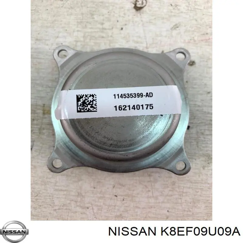 K8EF09U09A Nissan модуль-процессор управления подушкой безопасности (эбу airbag)
