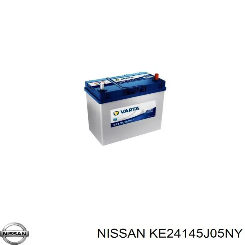 Купить Аккумулятор Nissan 45 А/ч (KE24145J05NY)