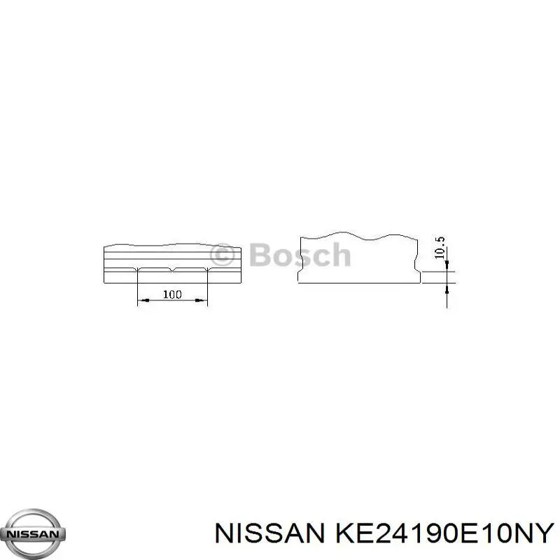 Аккумулятор KE24190E10NY Nissan/Infiniti