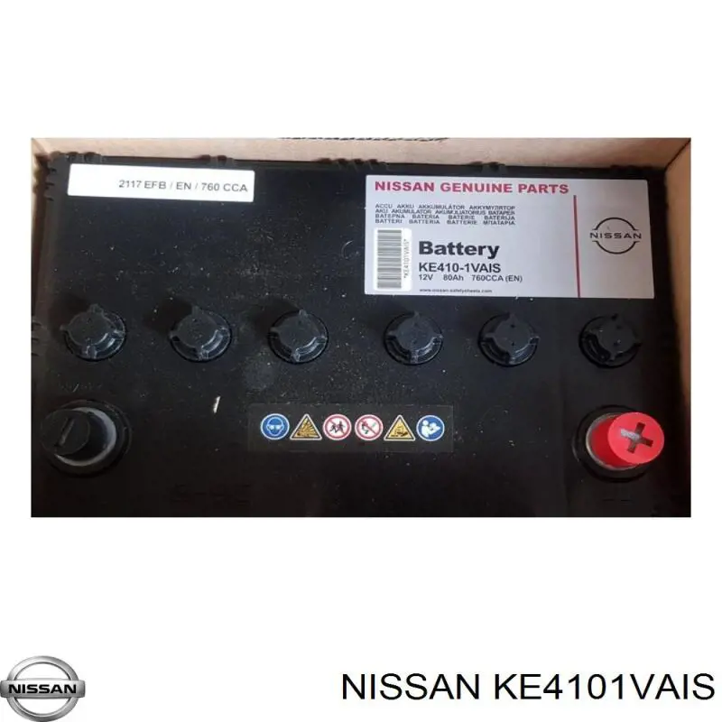 Купить KE4101VAIS Nissan/Infiniti Батарея аккумуляторная