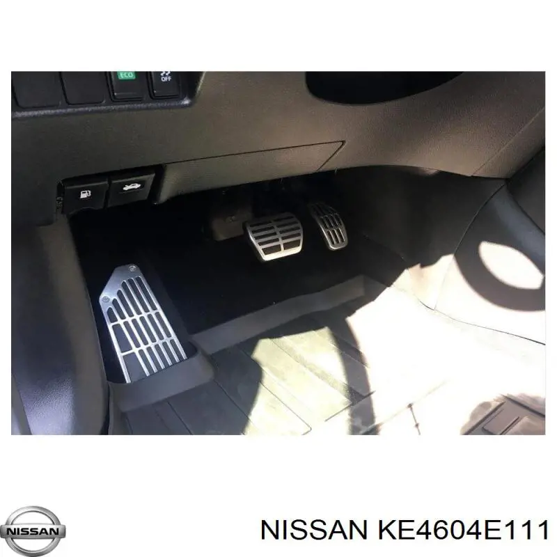 Накладки педалей, комплект KE4604E111 Nissan