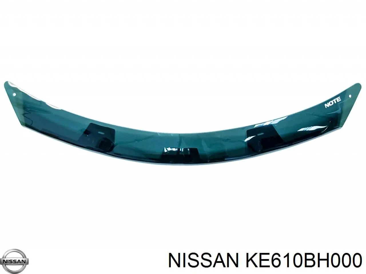 Дефлектор капота на Nissan Note E11