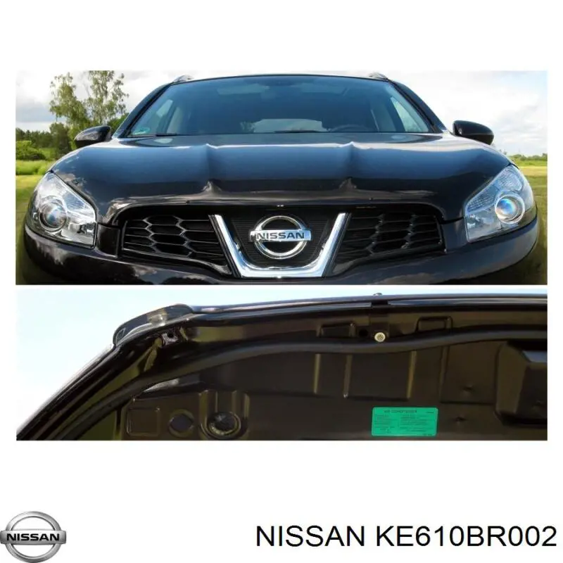 Купить KE610BR002 Nissan/Infiniti Спойлер капота