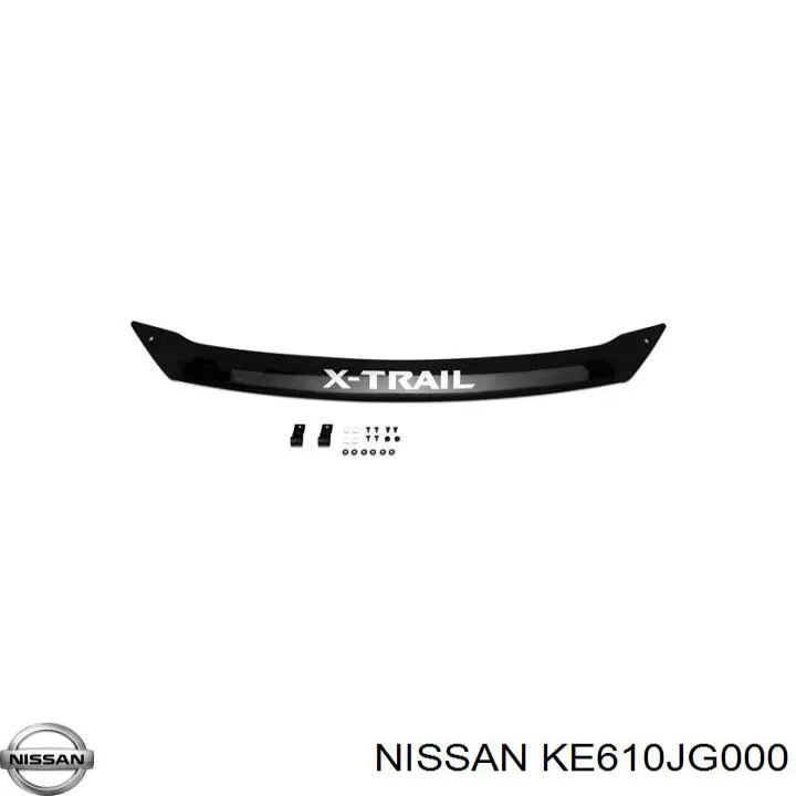 Дефлектор капота на Nissan X-Trail T31