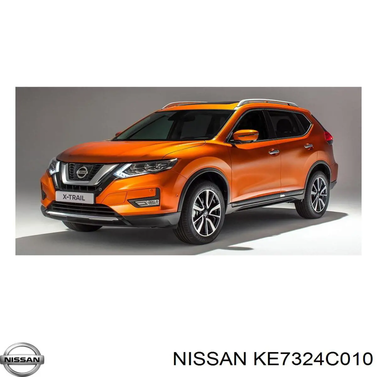 Поперечины багажника крыши, комплект NISSAN KE7324C010