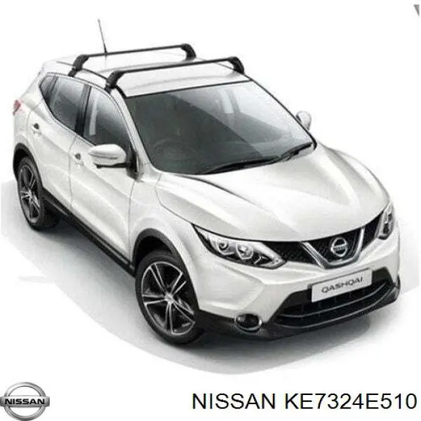 KE7324E510 Nissan/Infiniti Поперечины багажника крыши, комплект