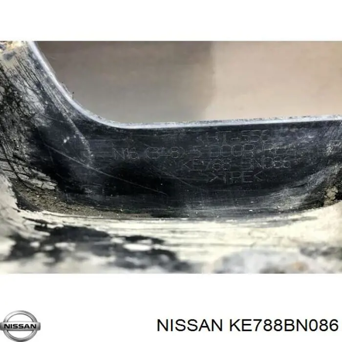 KE788BN086 Nissan/Infiniti Брызговики задние, комплект