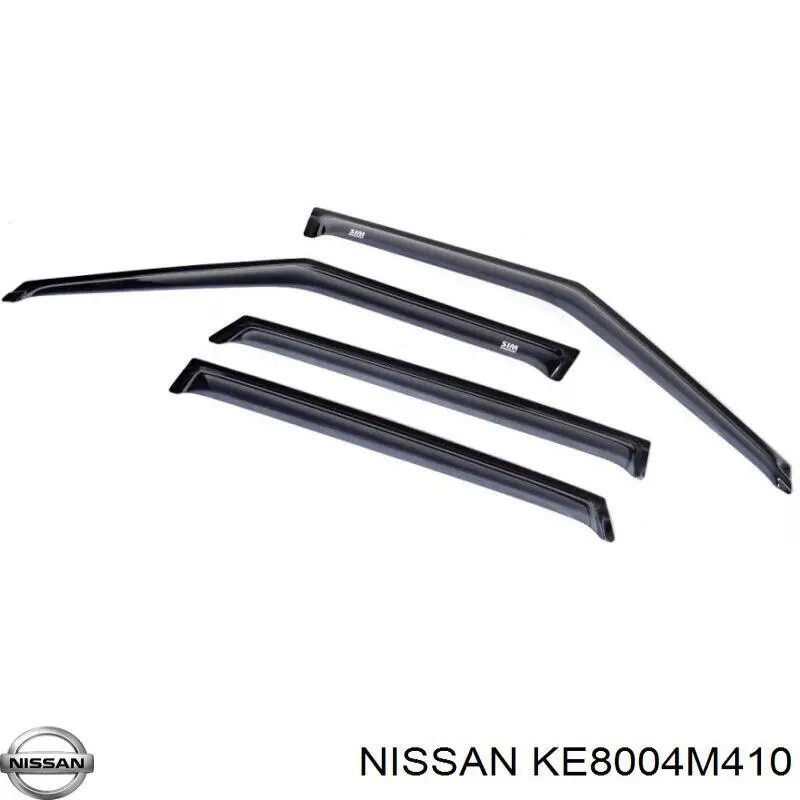 KE8004M410 Nissan/Infiniti Ветровики боковых стекол