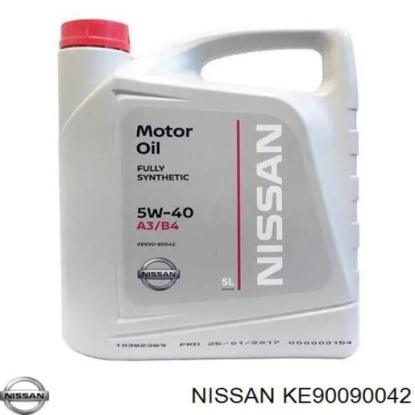 KE90090042 NISSAN Aceite de motor original y equivalente