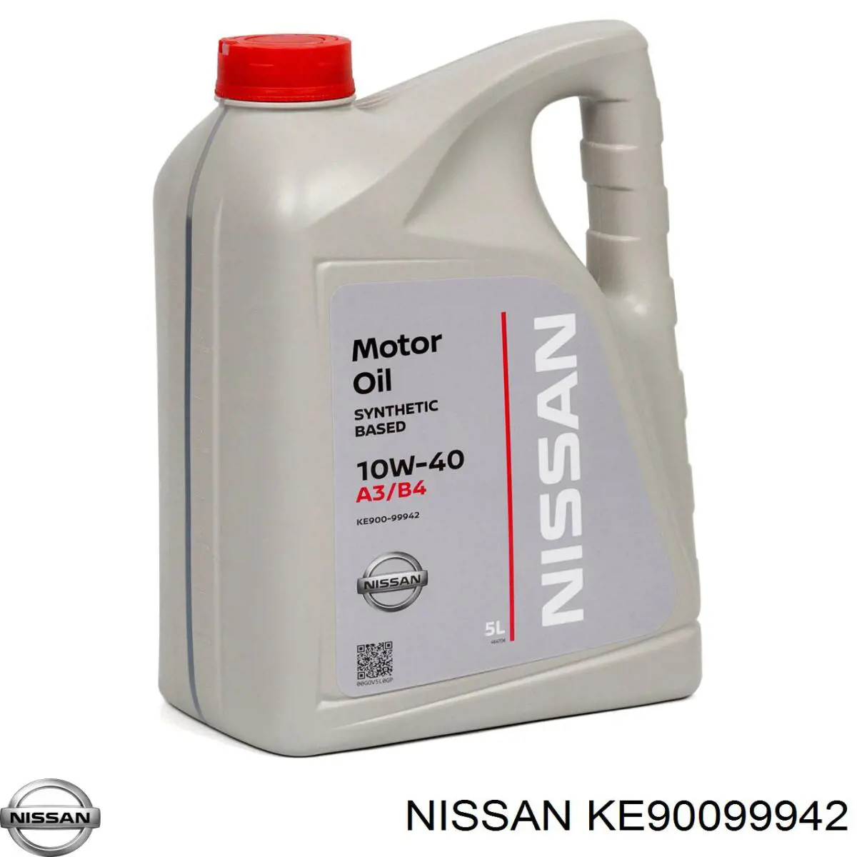 Моторное масло Nissan Motor Oil 10W-40 Полусинтетическое 5л (KE90099942)
