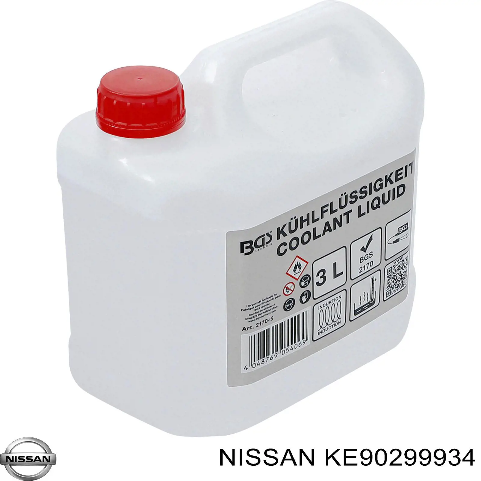 Охлаждающая жидкость Nissan KE90299934