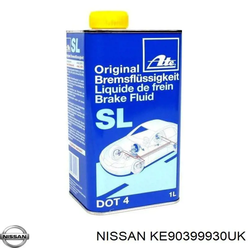 KE90399930UK Nissan/Infiniti Жидкость для тормозной системы