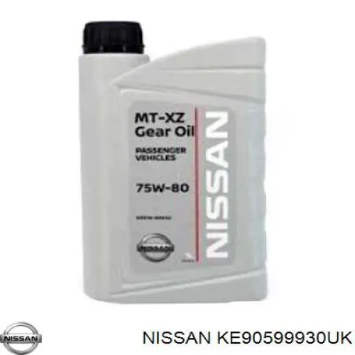 Масло трансмиссионное Nissan GL-4 75W-80 1 л (KE90599930UK)