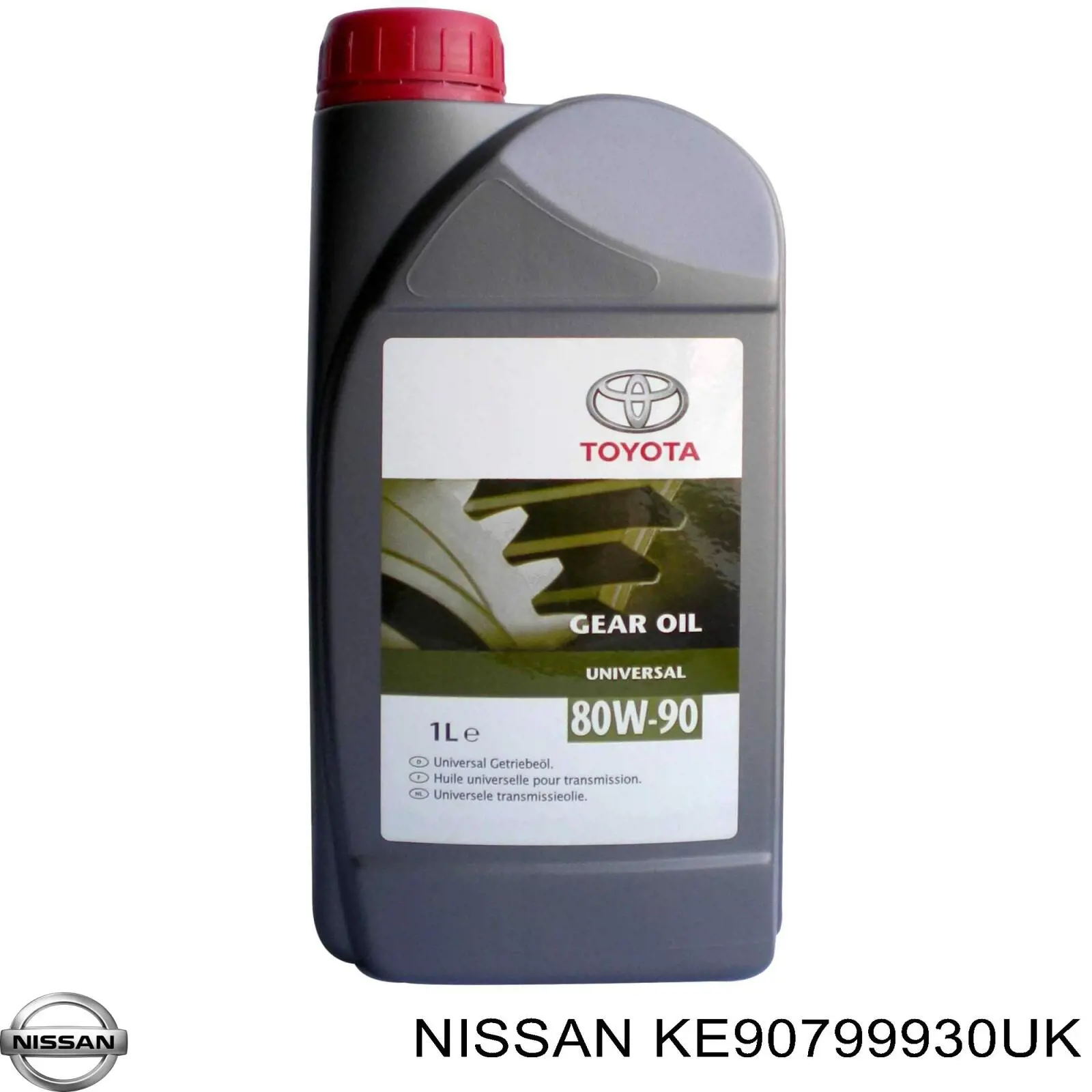  Масло трансмиссионное Nissan GL-5 1 л (KE90799930UK)