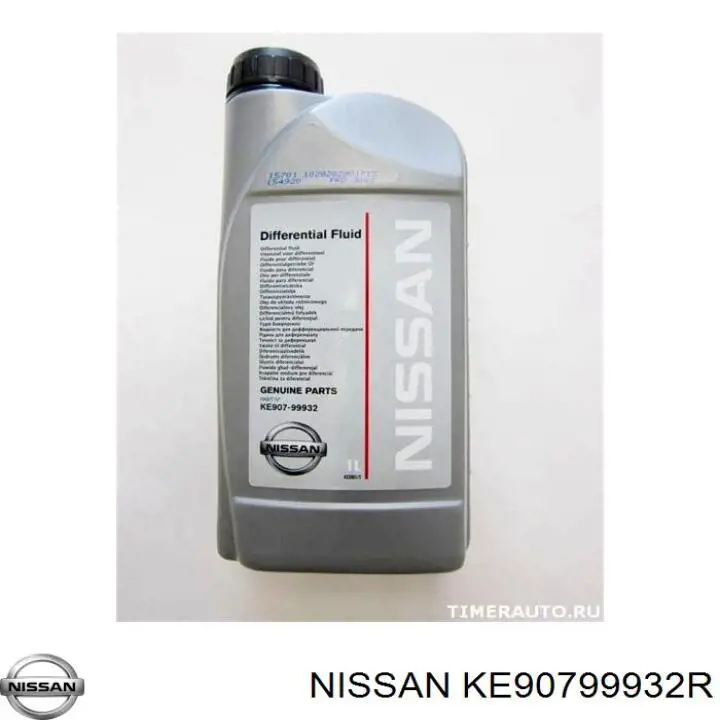  Масло редукторное Nissan Differential Oil 1 л (KE90799932R)
