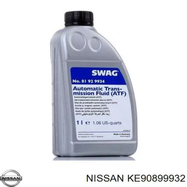 Купить KE90899932 Nissan/Infiniti Масло АКПП