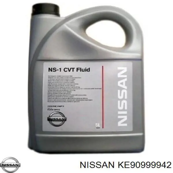 Масло редукторное Nissan CVT NS-1 5 л (KE90999942)