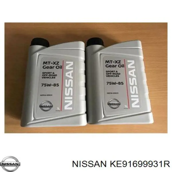  Масло трансмиссионное Nissan MT XZ Gear Oil 75W-85 1 л (KE91699931R)