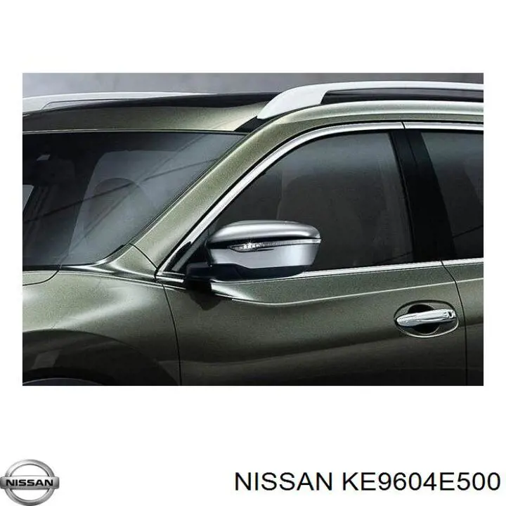 KE9604E500 Nissan/Infiniti Накладка (крышка) зеркала заднего вида, комплект