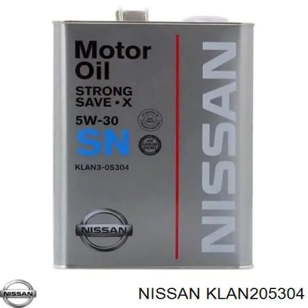 Моторное масло Nissan (KLAL205304)