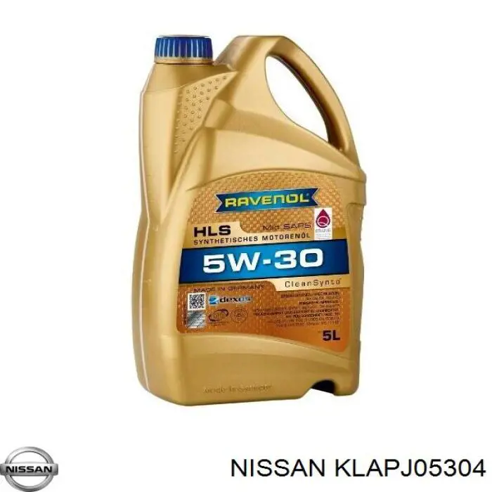 Купить KLAPJ05304 Nissan/Infiniti Моторное масло для дизеля
