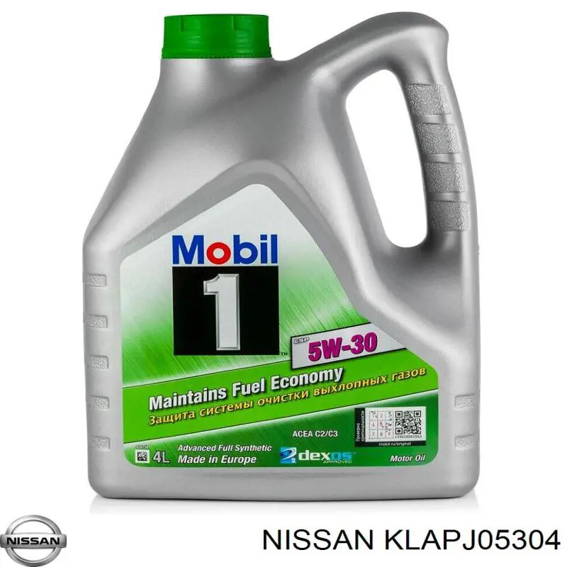 Моторное масло KLAPJ05304 Nissan/Infiniti