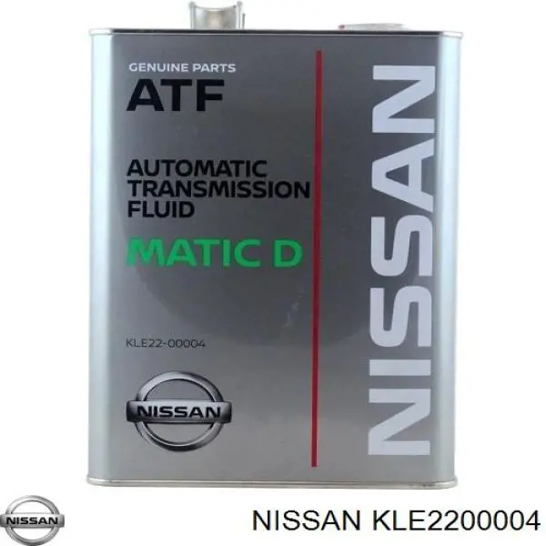 Трансмиссионное масло KLE2200004 Nissan