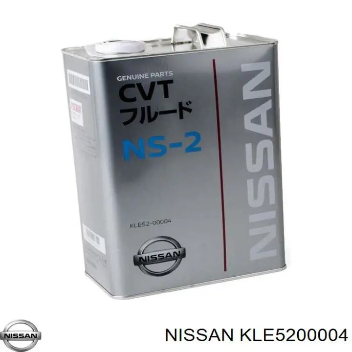  Масло трансмиссионное Nissan CVT NS-2 4 л (KLE5200004)